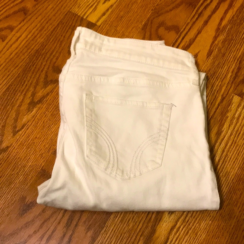 Hollister Super Skinny White Jeans
